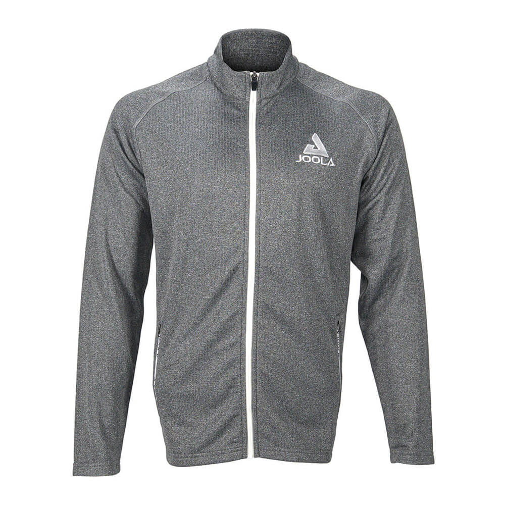 Pickleball JOOLA Ben Johns Victory Full Zip Jacket Grey