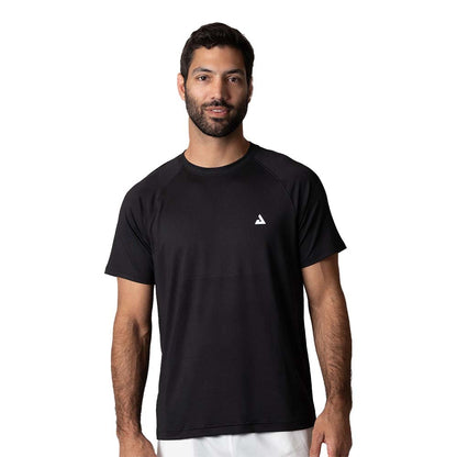 Pickleball JOOLA Court Short Sleeve Shirt Black