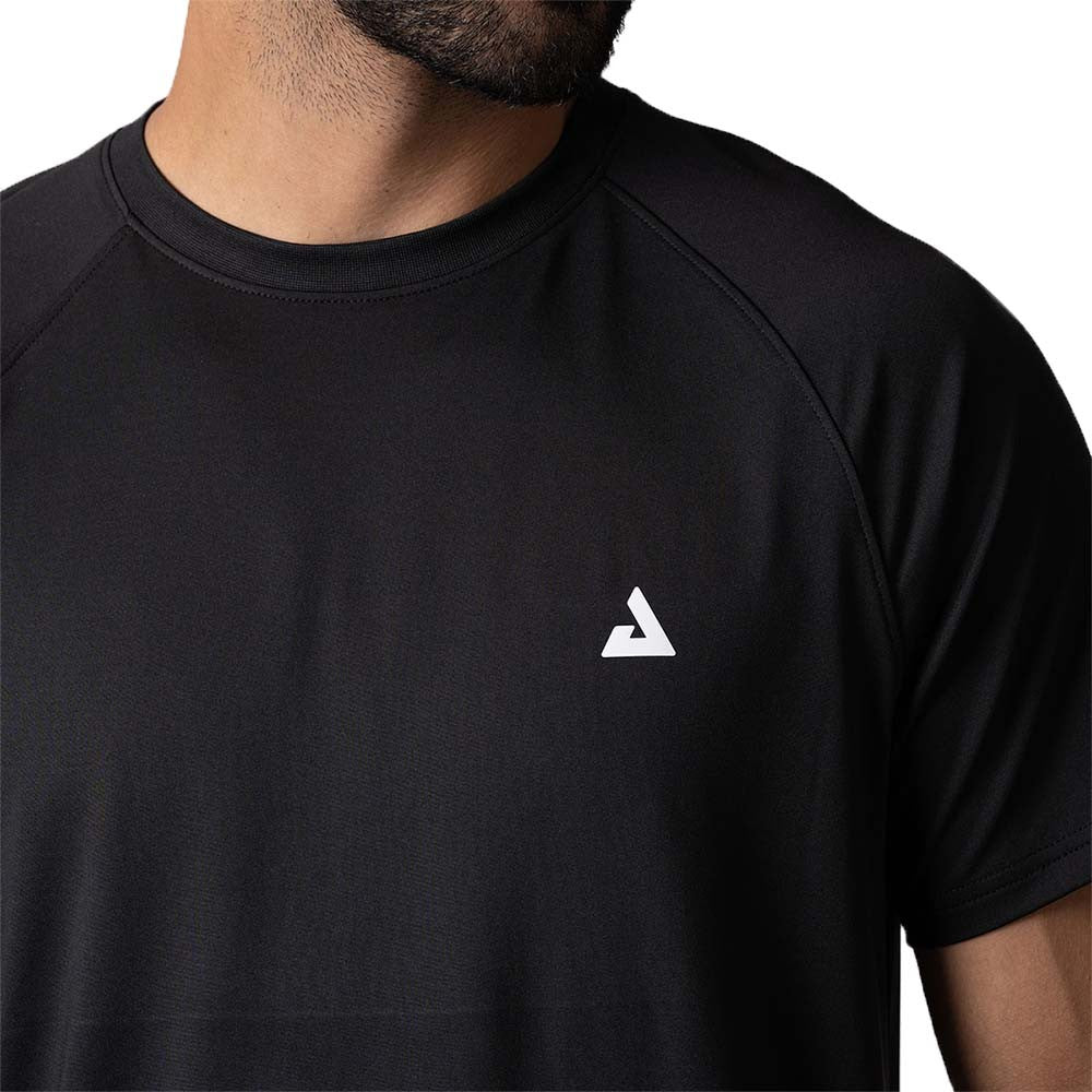 Pickleball JOOLA Court Short Sleeve Shirt Black