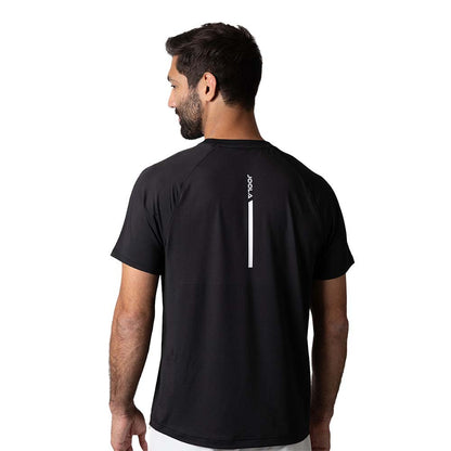 Pickleball JOOLA Court Short Sleeve Shirt Black