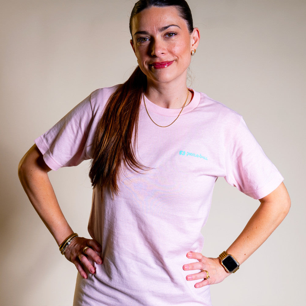 Pickleball Heritage Pickle-ball Join The Club Retro Ball Tee Natural