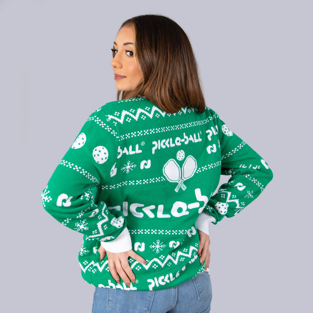 Pickleball Heritage Pickle-ball Holiday Sweater