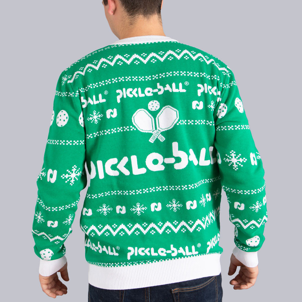 Pickleball Heritage Pickle-ball Holiday Sweater