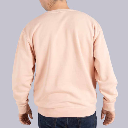 Pickleball Heritage Pickle-ball Embroidered Cursive Crew Neck Sweatshirt Alpine