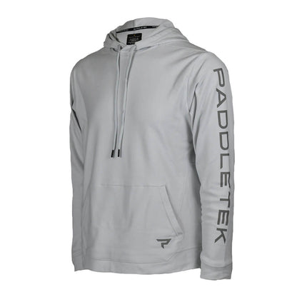 Pickleball Paddletek Performance Lightweight Hoodie - Unisex Black/Charcoal