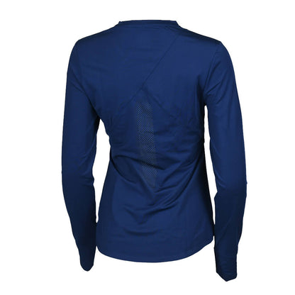 Pickleball Paddletek Long Sleeve V-Neck Tee Peachy Keen/White/Sleet