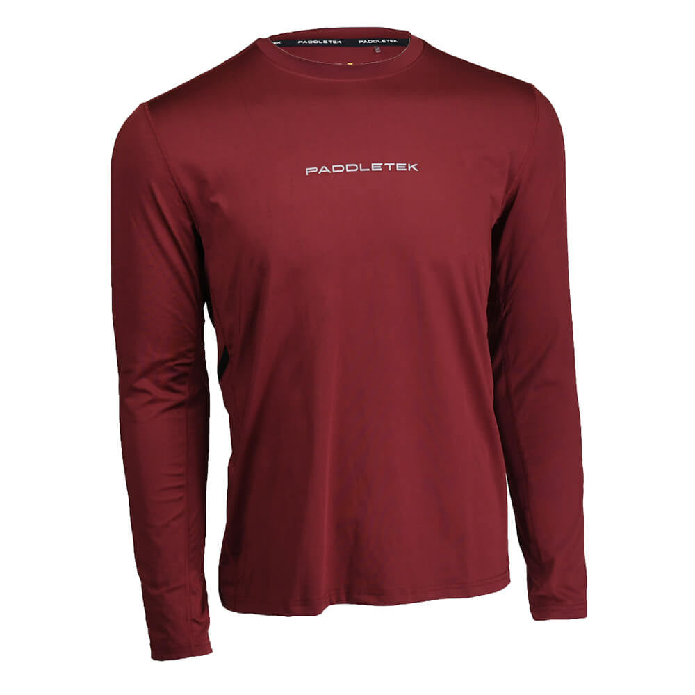 Pickleball Paddletek Performance Long Sleeve Tee Vallarta Blue/Navy