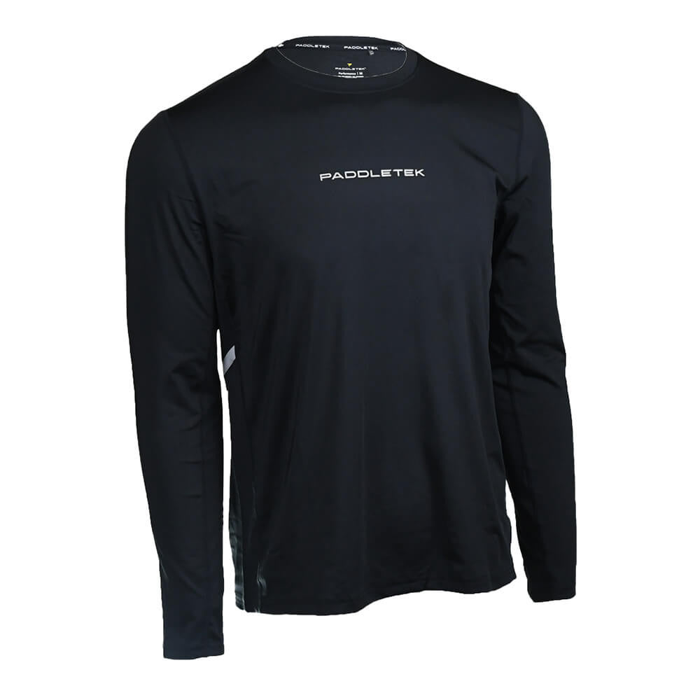 Pickleball Paddletek Performance Long Sleeve Tee Vallarta Blue/Navy