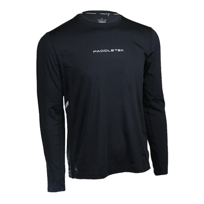 Pickleball Paddletek Performance Long Sleeve Tee Vallarta Blue/Navy