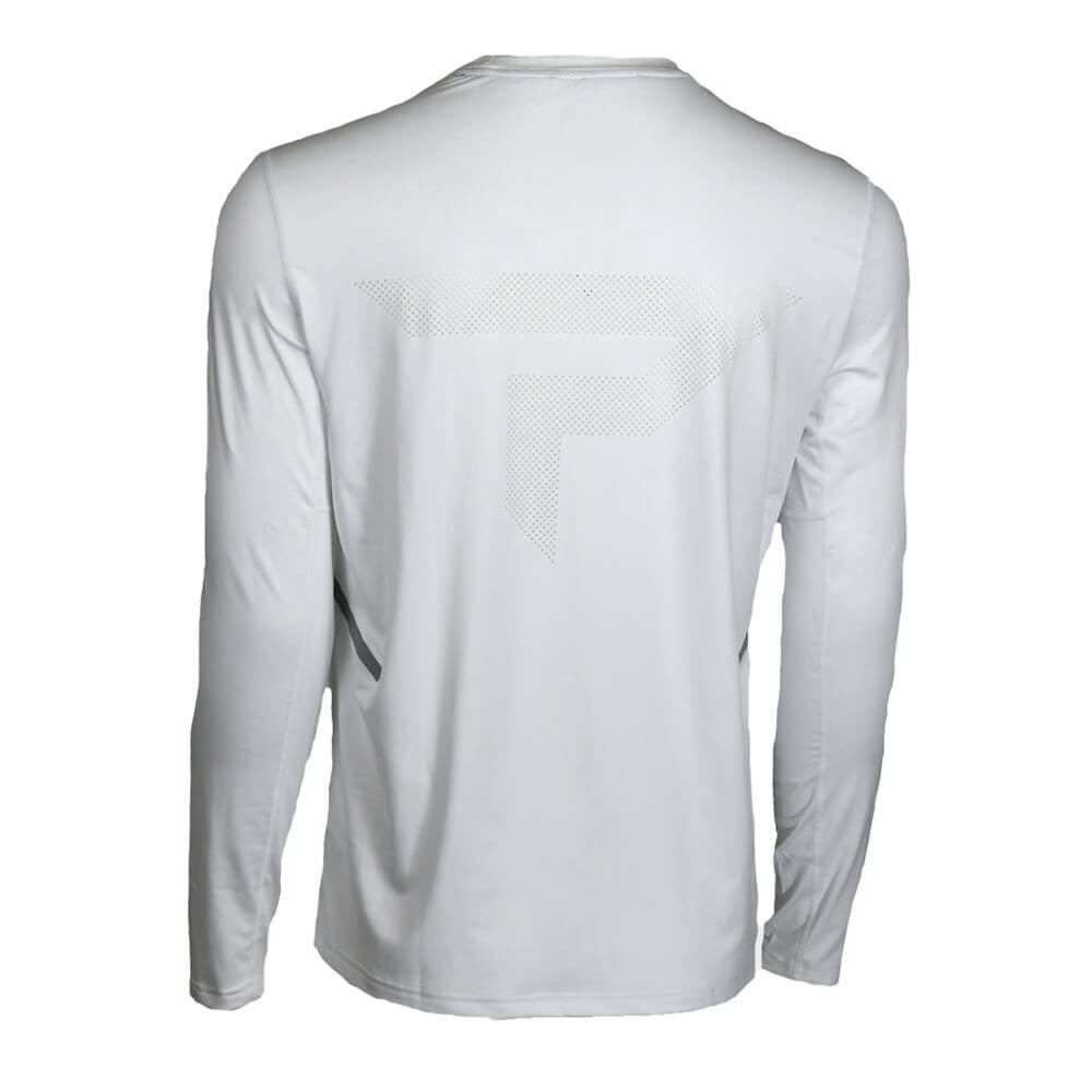 Pickleball Paddletek Performance Long Sleeve Tee Vallarta Blue/Navy