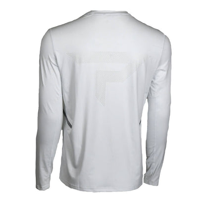Pickleball Paddletek Performance Long Sleeve Tee Vallarta Blue/Navy