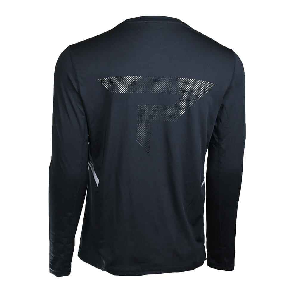 Pickleball Paddletek Performance Long Sleeve Tee Vallarta Blue/Navy