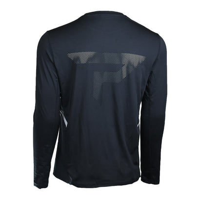 Pickleball Paddletek Performance Long Sleeve Tee Vallarta Blue/Navy