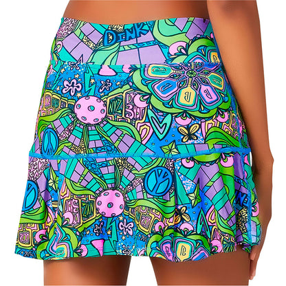 Pickleball Pickleball Bella Groovy Drop Pleat Skort