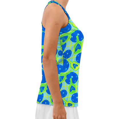 Pickleball Pickleball Bella Racerback Tank Black