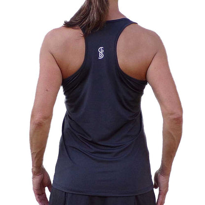 Pickleball Pickleball Bella Racerback Tank Black