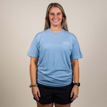 Pickleball PPa 'Where Pros Play' Comfy T-Shirt - Unisex Bone/Navy