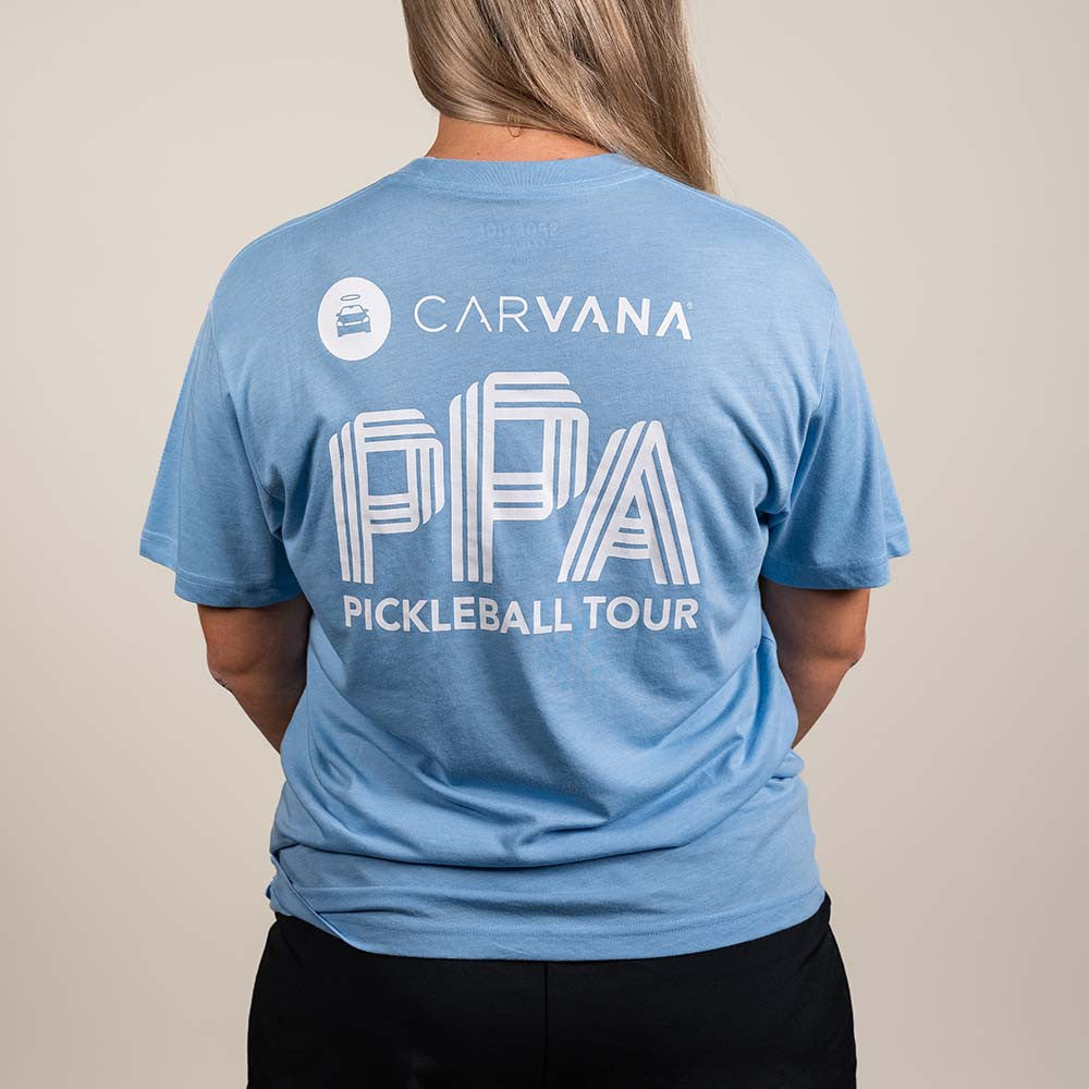 Pickleball PPa 'Where Pros Play' Comfy T-Shirt - Unisex Bone/Navy