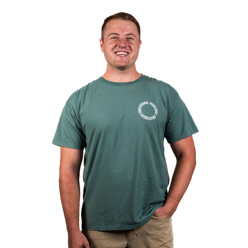 Pickleball PPa Tour Comfort Wash Tee - Unisex Anchor Slate