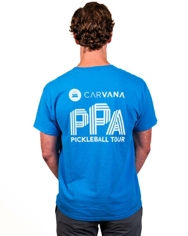 Pickleball PPa Tour Comfort Wash Tee - Unisex Anchor Slate
