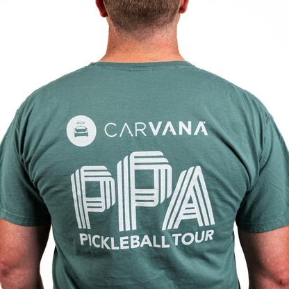 Pickleball PPa Tour Comfort Wash Tee - Unisex Anchor Slate