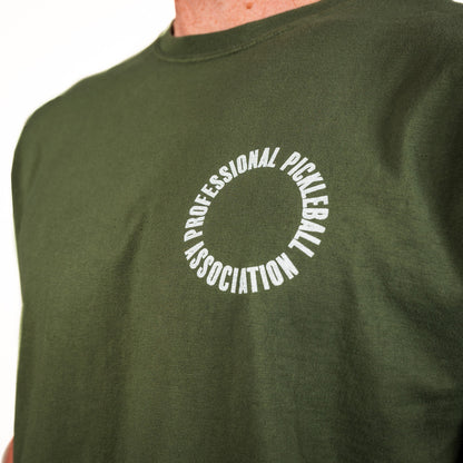 Pickleball PPa Tour Comfort Wash Tee - Unisex Anchor Slate