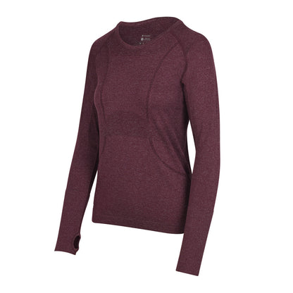 Pickleball AvaLee by Selkirk Fitted Long Sleeve Shirt Gray Sky Heather