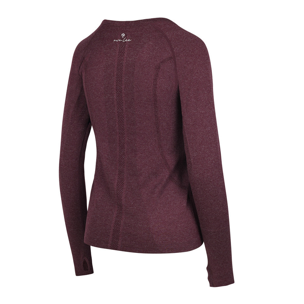 Pickleball AvaLee by Selkirk Fitted Long Sleeve Shirt Gray Sky Heather