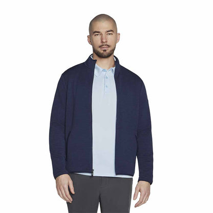 Pickleball Skechers The Hoodless Hoodie Jacket Blue Iris