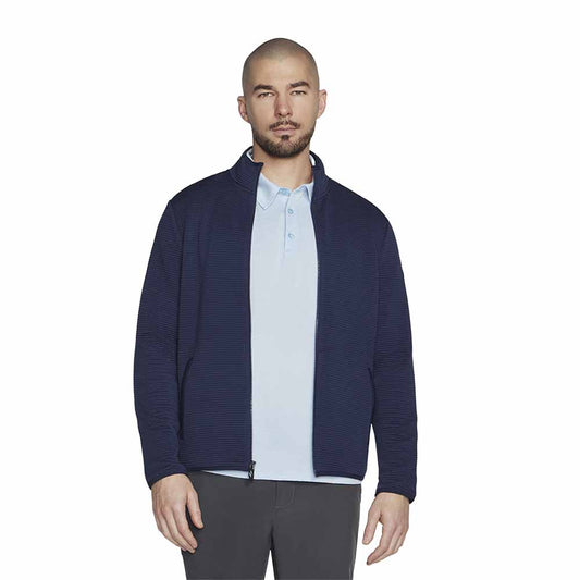 Pickleball Skechers The Hoodless Hoodie Jacket Blue Iris