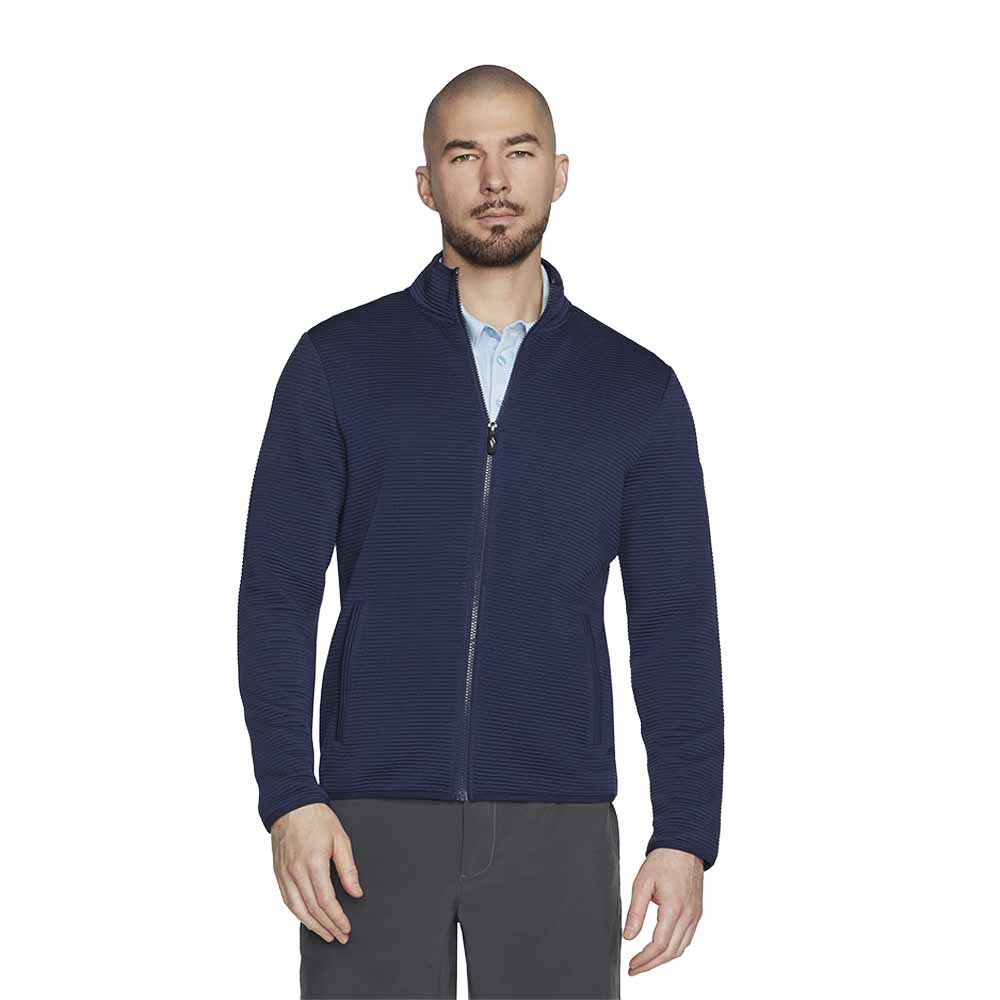 Pickleball Skechers The Hoodless Hoodie Jacket Blue Iris