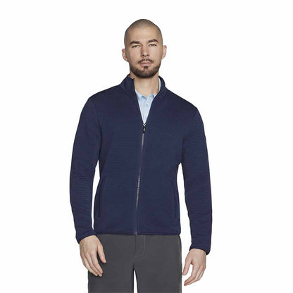 Pickleball Skechers The Hoodless Hoodie Jacket Blue Iris