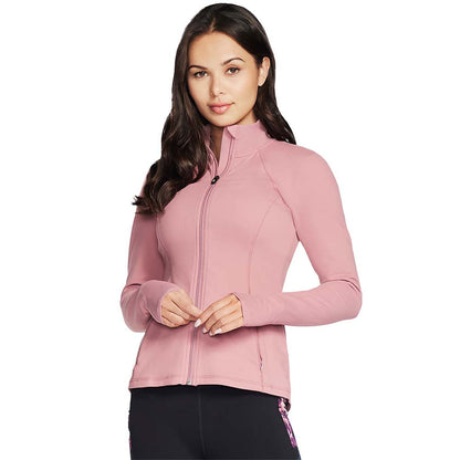 Pickleball Skechers GO WALK Mesh Jacket Asphalt