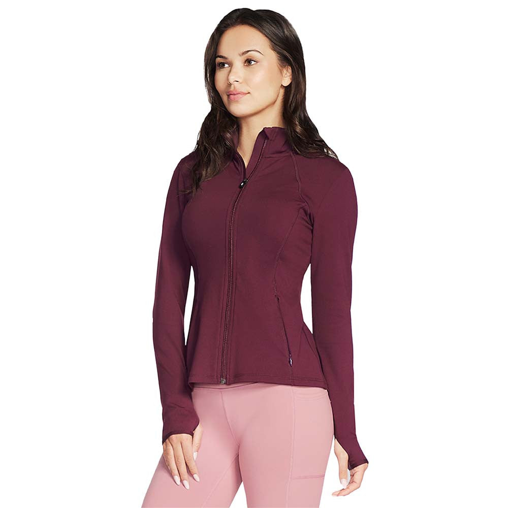 Pickleball Skechers GO WALK Mesh Jacket Asphalt