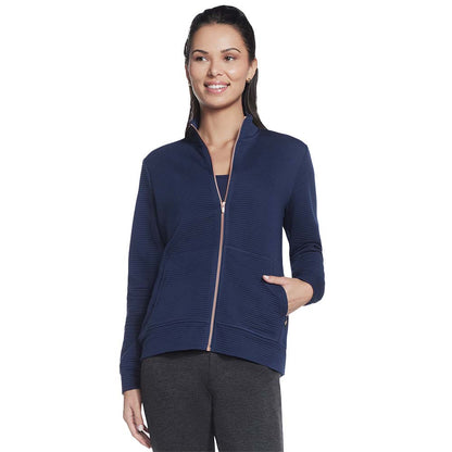 Pickleball Skechers The Hoodless Hoodie GO WALK Everywhere Jacket Bold Black