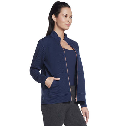 Pickleball Skechers The Hoodless Hoodie GO WALK Everywhere Jacket Bold Black