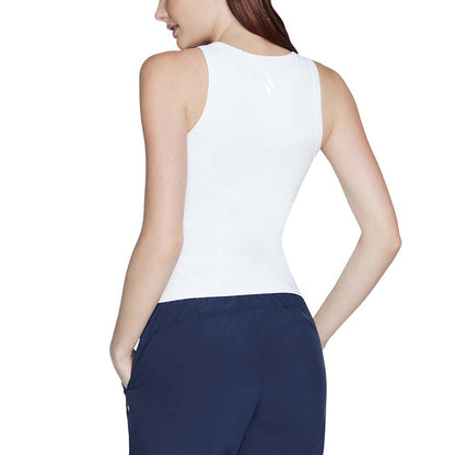 Pickleball Skechers GO WALK Shelf Bra Tank Top Bright White
