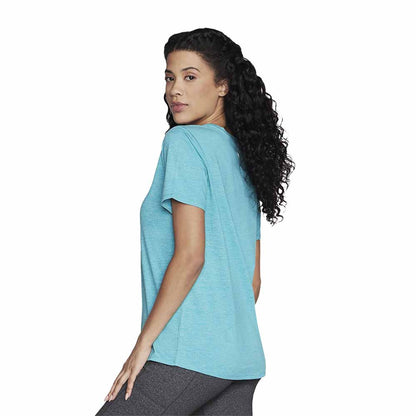 Pickleball Skechers GO DRI SWIFT T-Shirt Capri Breeze