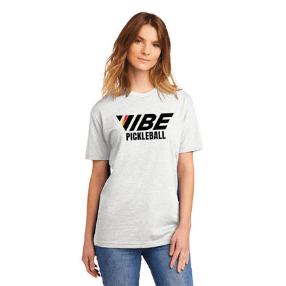 Pickleball VIBE Pickleball Logo White T-Shirt