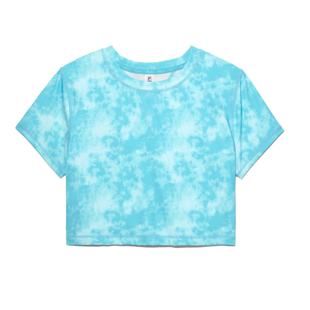 Pickleball FILA Forza Dance Tee Blue Tie Dye